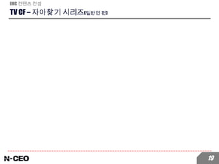 TV CF – 자아찾기 시리즈(일반인 편)
IMC 컨텐츠 컨셉
19
does it fit you?M Soultion
 