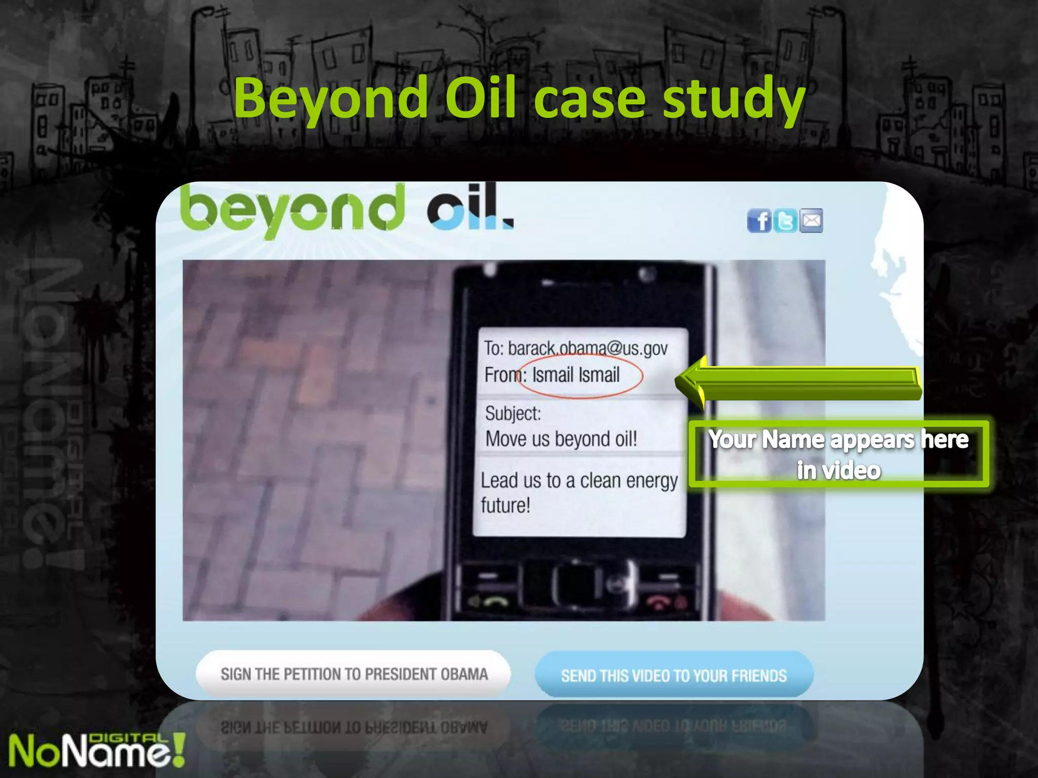 Beyond Oil case study
 