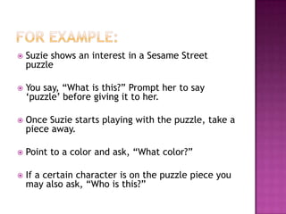 Incidental Teaching and Appropriate Play | PPTX