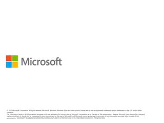 3 industry summit microsoft stack