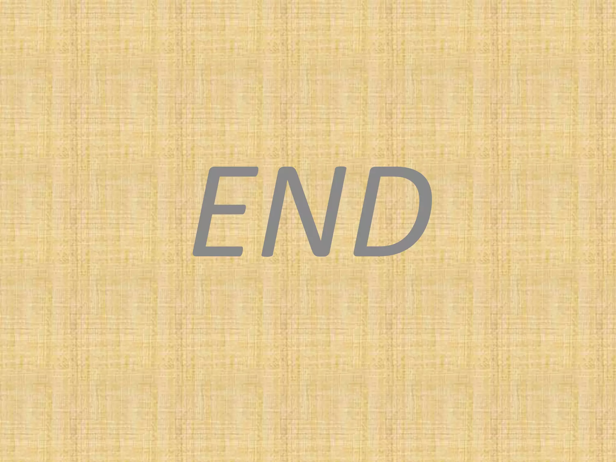 END
 