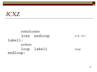 50 
JCXZ 
 