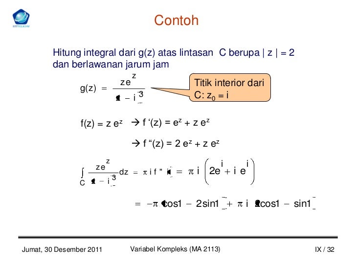 30+ Contoh Soal Integral Cauchy - Kumpulan Contoh Soal