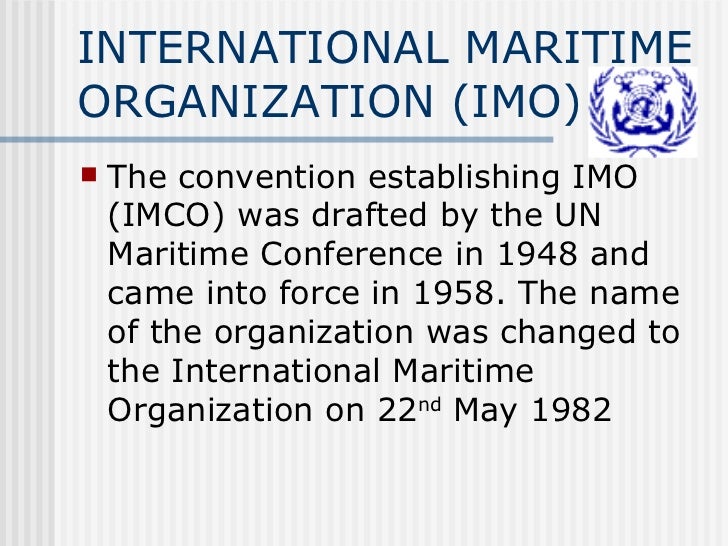 3 international shipping organization