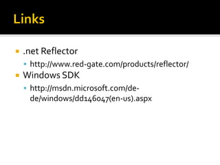 Customize WrappersRCW ErstellenRCW DisassemblierenSource anpassenRCW Neu kompilieren