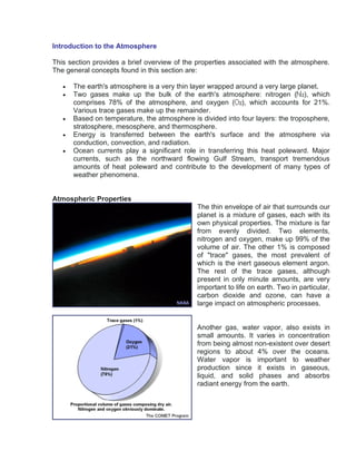 Comprehensive Overview of the Earth's Water Cycle and Atmospheric ...
