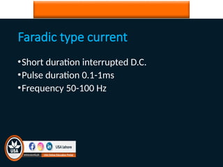 Faradic Unit Introduction to Faradic Current and LFC. | PPTX
