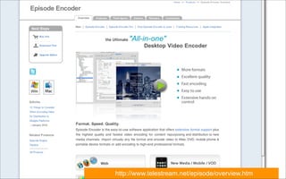 http://www.telestream.net/episode/overview.htm
 