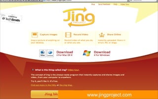 Screencasts 101 Mini-Session



               www.jingproject.com
 