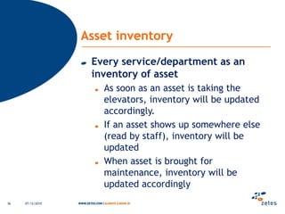 BenefitsReduction in administrationReal time task managementShort-cuts and errorreductionAsset & patient ID using RFIDReal time asset managementIncreaseproductivityEye and Hands-freeFaster training06/12/201030