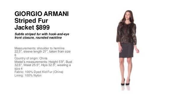 giorgio armani country of origin