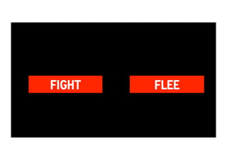 FIGHT FLEE 
 