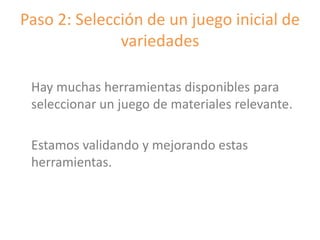 Fortalecimiento de los sistemas de semillas como una estrategia de adaptación al cambio climático para los pequeños agricultores, Por Jacob Van Etten 
