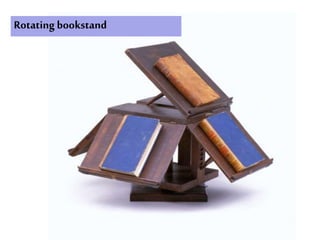 Rotating bookstand
 