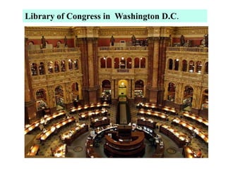 Library of Congress in Washington D.C.
 