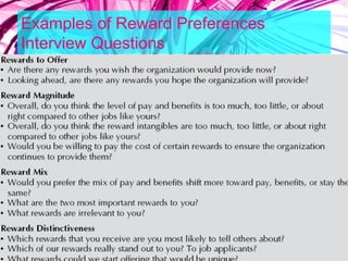 Examples of Reward Preferences
Interview Questions
4-42
 