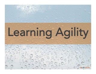 Learning Agility

 