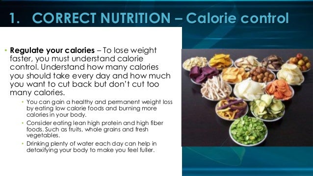 3 components of a healthy weight loss program