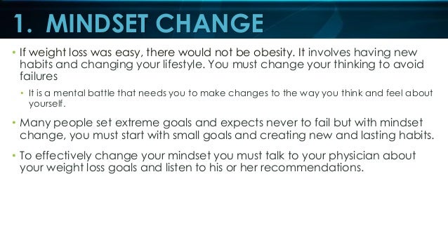 3 components of a healthy weight loss program