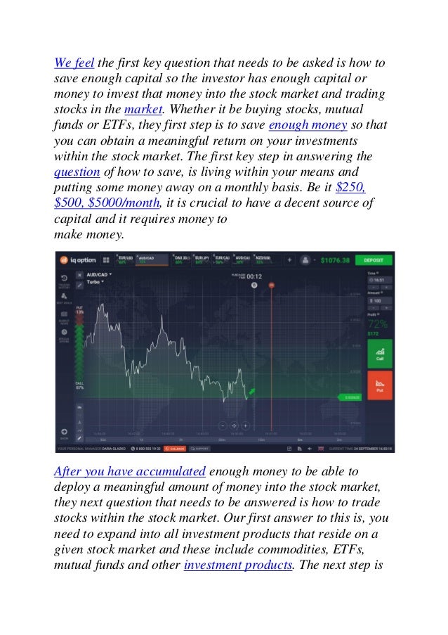 3 key steps to make money trading stocks in the stock market