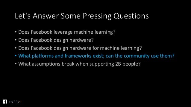 facebook ml framework