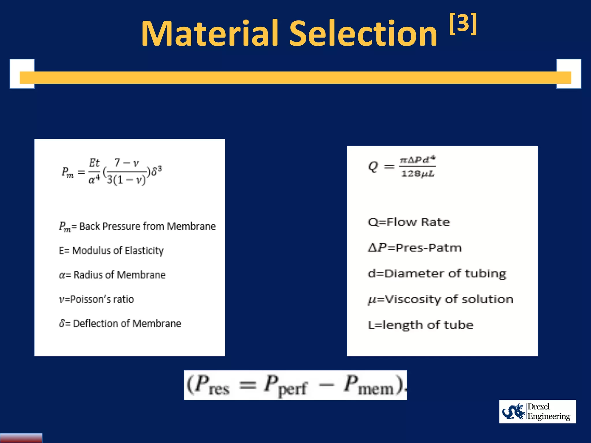Material Selection [3]
 