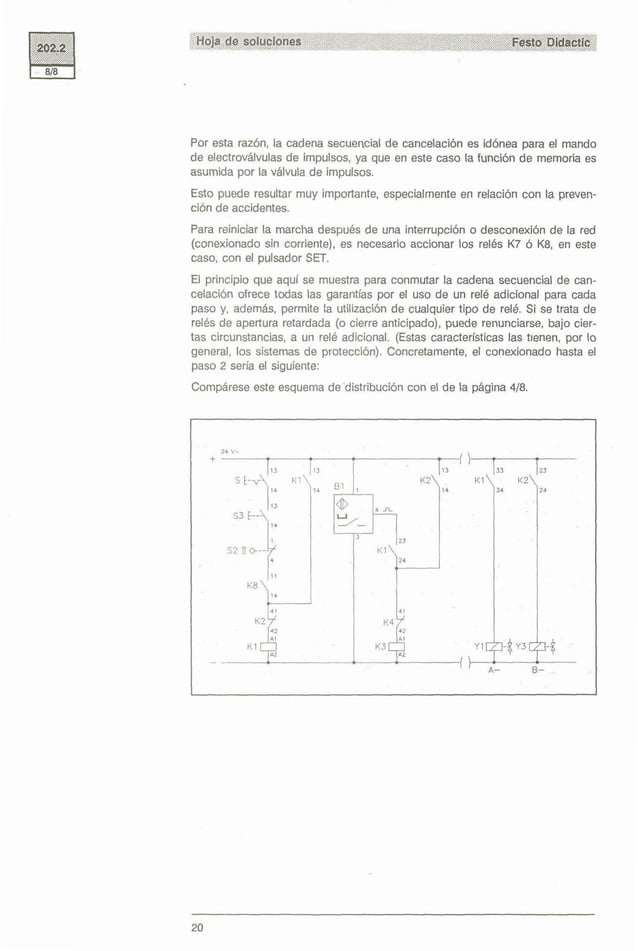 Electroneumática Ejercicios Nivel Avanzado