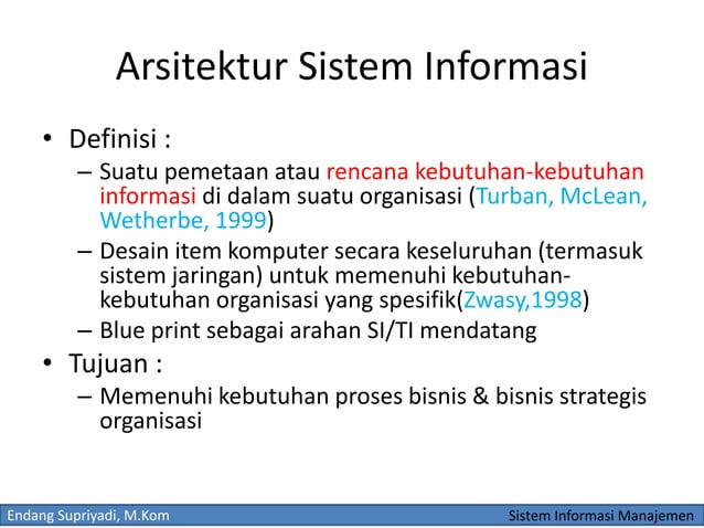 3 konsep dasar sistem informasi | PPTX