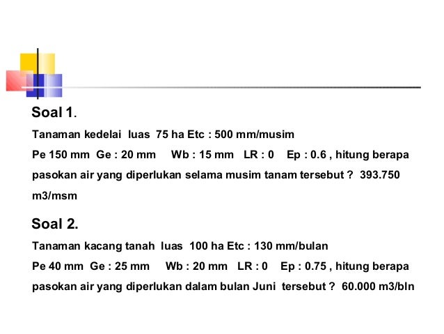 3 kuliah pa bab iii. kebutuhan air tanaman