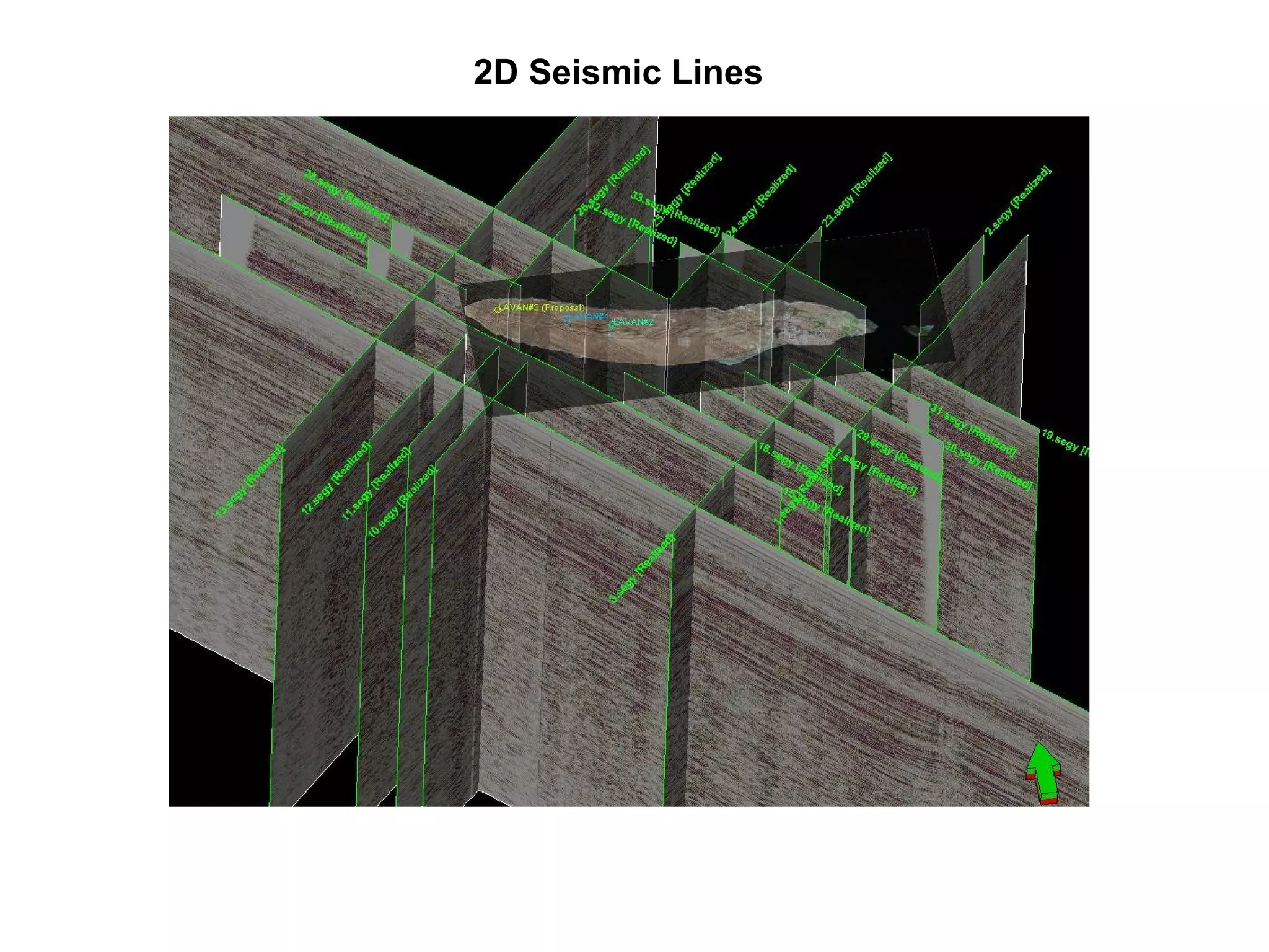 2D Seismic Lines