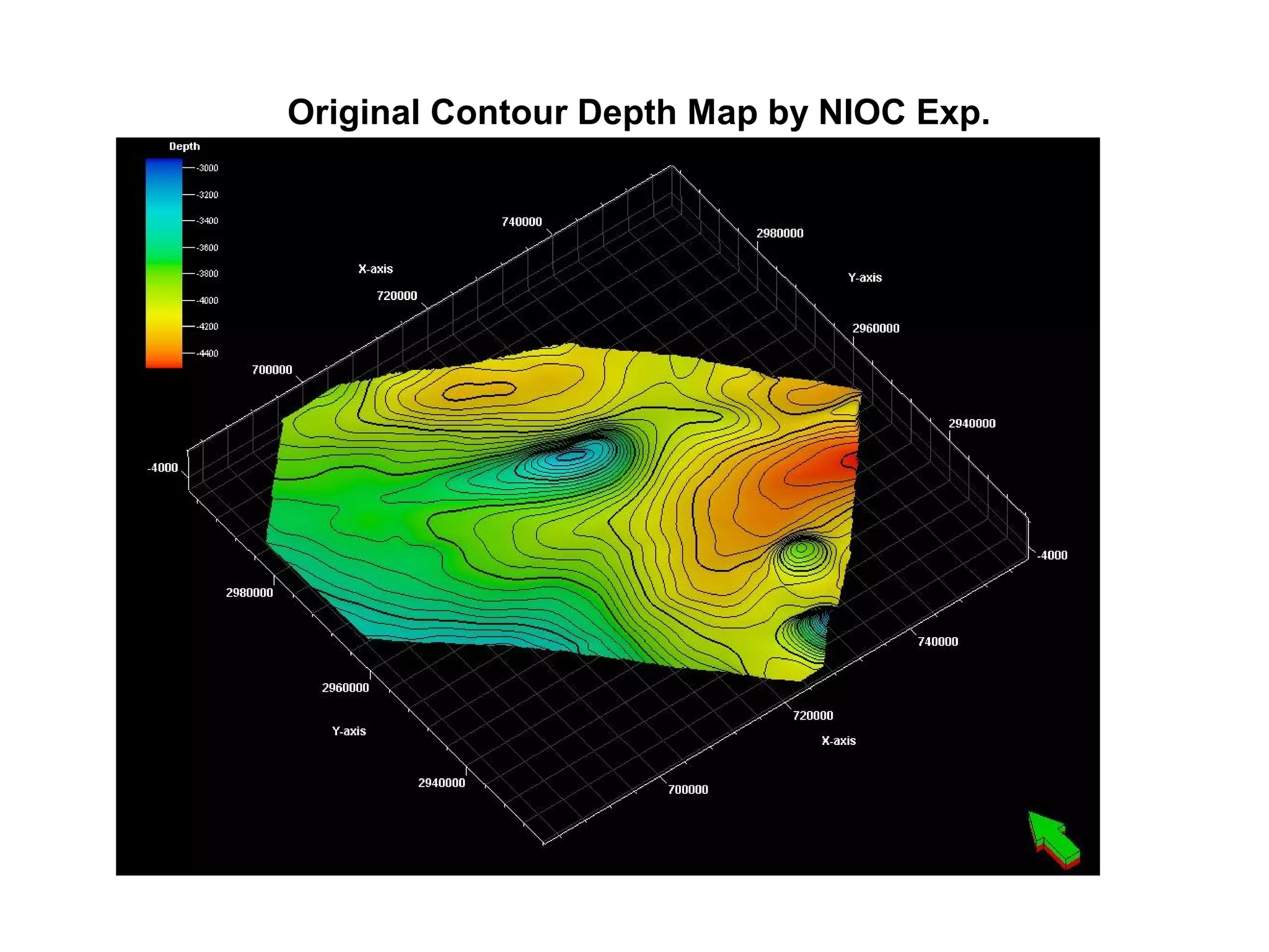Original Contour Depth Map by NIOC Exp.