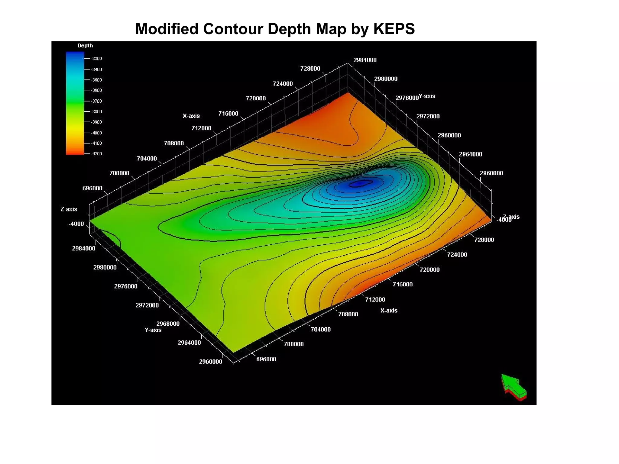 Modified Contour Depth Map by KEPS