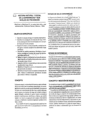 Las Ciencias de la Salud.




Martínez y Martínez R. La salud del niño y del
adolescente. Editorial Salvat, México, 1994.




                                                 51
 