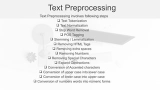 Comprehensive Guide to Text Preprocessing and NLP Techniques Using NLTK ...