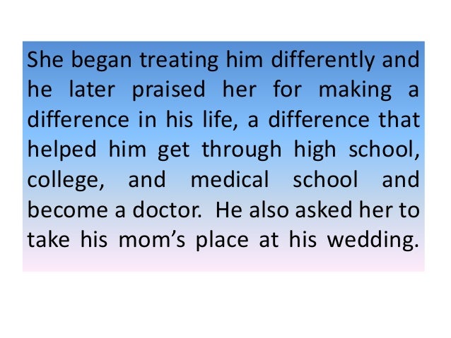 Teddy stallard story reflection image