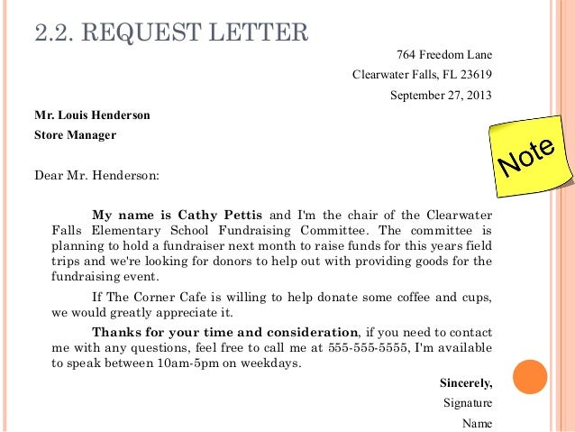 letter wriitng