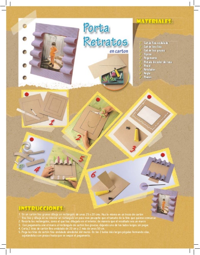 Manualidades Como Hacer Un Libro De Carton Libros Afabetización