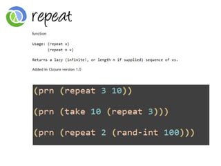 3 little clojure functions ii | PDF