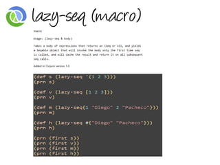 3 little clojure functions ii | PDF