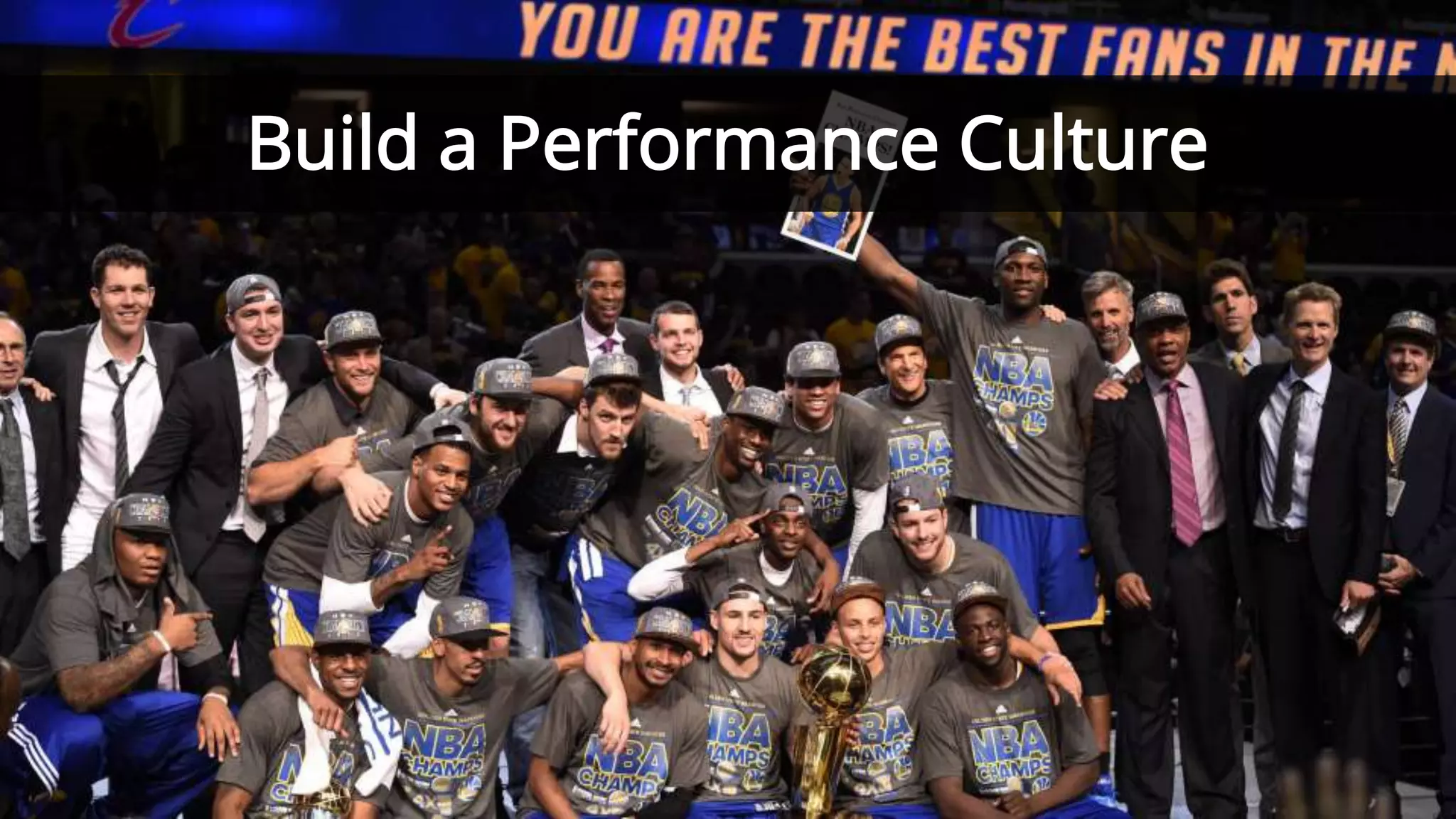 Build a Performance Culture