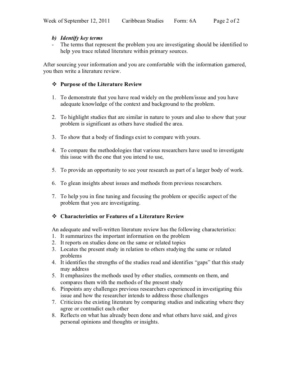 Locating literature review image