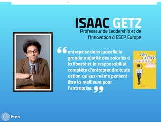 L'entreprise libérée