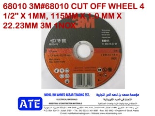 3M cut off wheel 4 1-2
