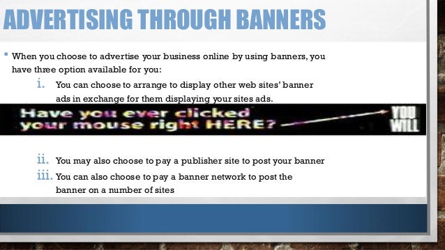 3 Main Ways Banner Ads Are Used