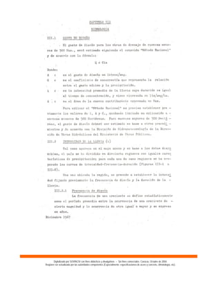 Digitalizado por SOVINCIV con fines didácticos y divulgativos – Sin fines comerciales. Caracas, Octubre de 2004.
Requiere ser actualizado por las autoridades competentes (Especialmente: especificaciones de acero y concreto, climatología, etc).
 