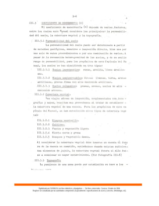 Digitalizado por SOVINCIV con fines didácticos y divulgativos – Sin fines comerciales. Caracas, Octubre de 2004.
Requiere ser actualizado por las autoridades competentes (Especialmente: especificaciones de acero y concreto, climatología, etc).
 
