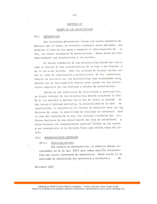 Digitalizado por SOVINCIV con fines didácticos y divulgativos – Sin fines comerciales. Caracas, Octubre de 2004.
Requiere ser actualizado por las autoridades competentes (Especialmente: especificaciones de acero y concreto, climatología, etc).
 