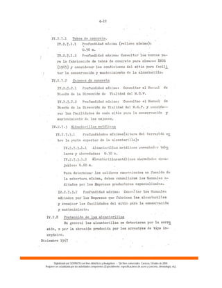Digitalizado por SOVINCIV con fines didácticos y divulgativos – Sin fines comerciales. Caracas, Octubre de 2004.
Requiere ser actualizado por las autoridades competentes (Especialmente: especificaciones de acero y concreto, climatología, etc).
 