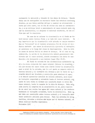 Digitalizado por SOVINCIV con fines didácticos y divulgativos – Sin fines comerciales. Caracas, Octubre de 2004.
Requiere ser actualizado por las autoridades competentes (Especialmente: especificaciones de acero y concreto, climatología, etc).
 