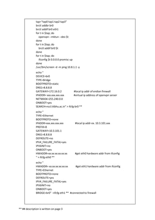 3 manual installation of open vpn | PDF